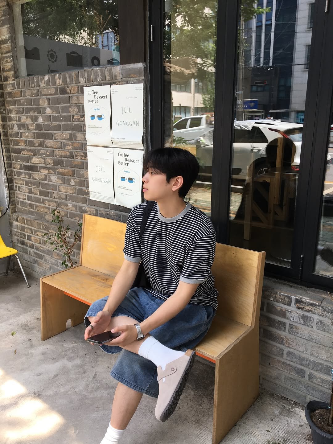 rastle__fashion 게시물 이미지: 더워서 오랜만에 버뮤다 입고 🏃