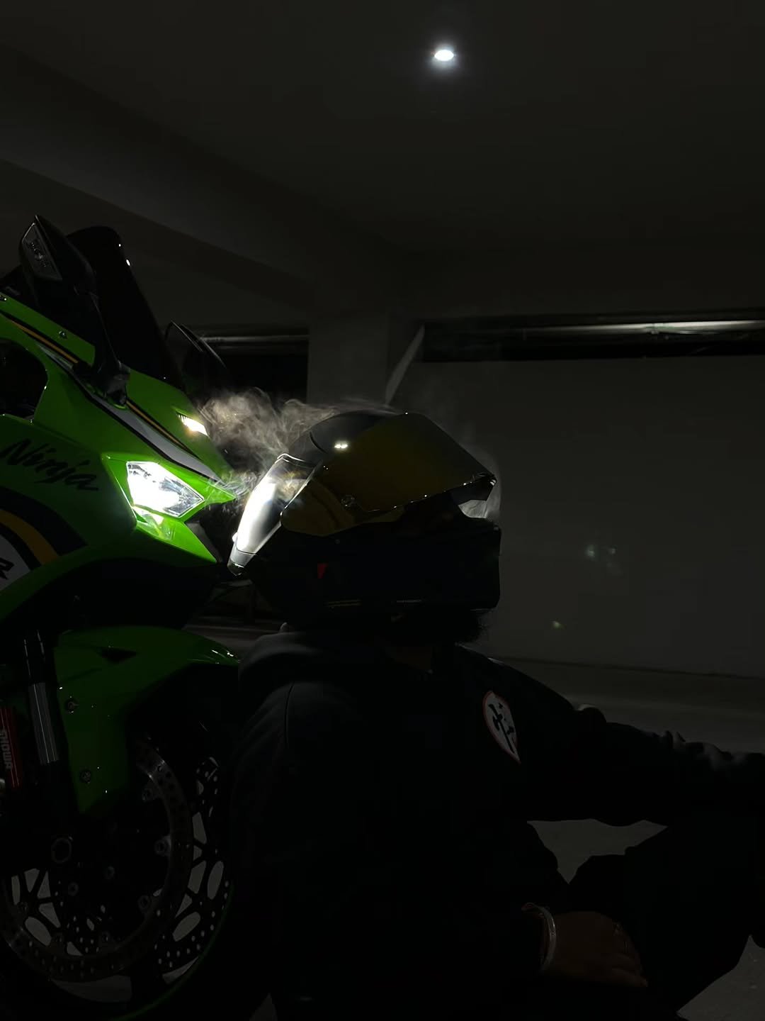 Photo by Udit Singh Rathi on September 22, 2025. May be an image of motorcycle and helmet.