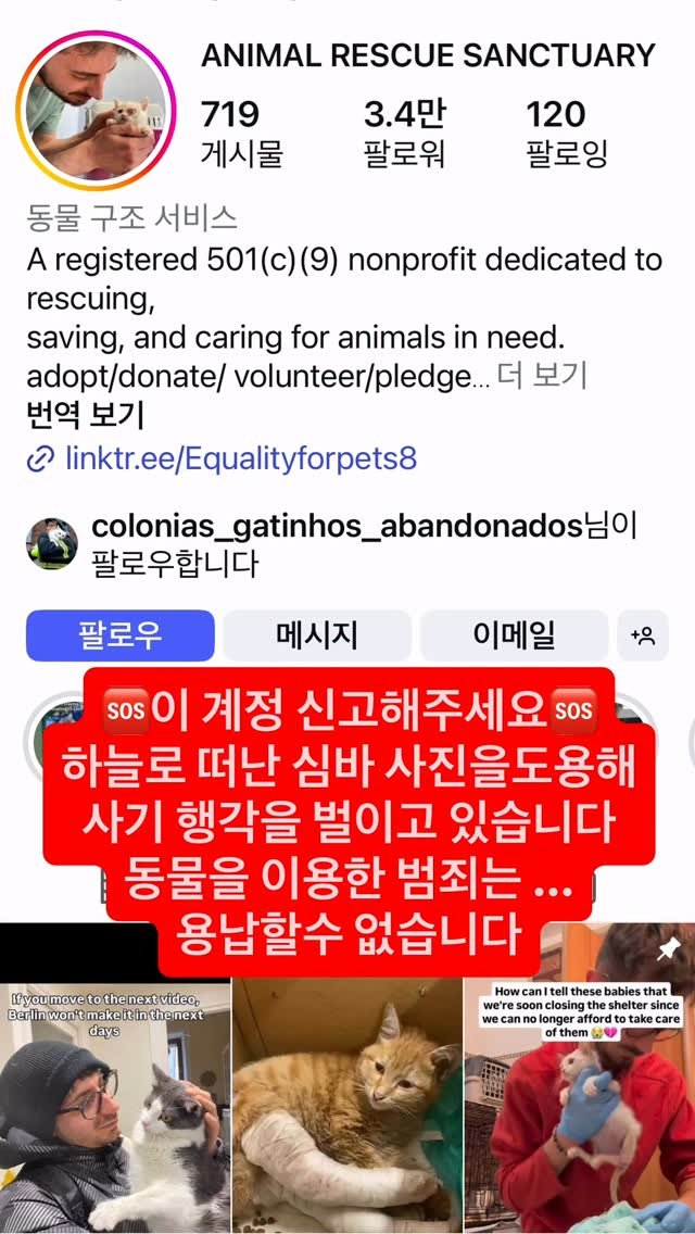 ray_at_home 게시물 이미지: 🆘신고해주세요🆘

equalityforpets4 🤬🥶😨

기레기 ㅅㄲ가...
