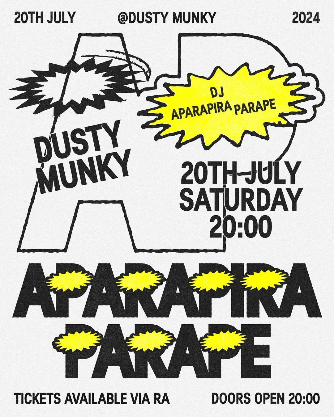 Graphic poster design work for aparapira parape, graphicdesign