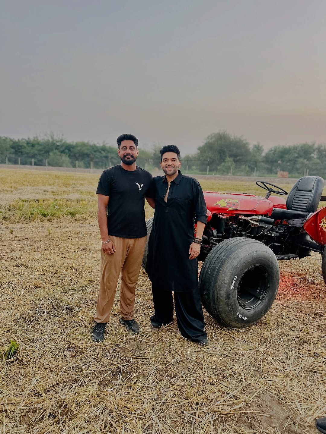 Photo by RD Dhaliwal in Punjab (region). May be an image of all-terain vehicle, buggy, tractor, dune buggy, outdoors and text.