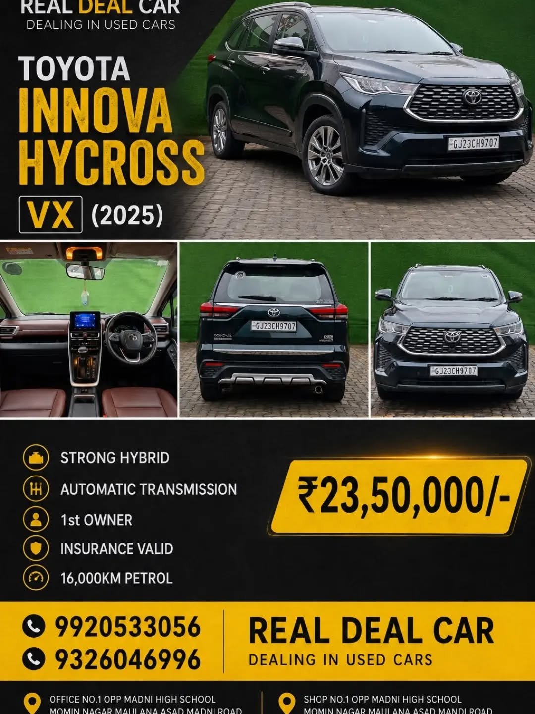 realdealcars_ 게시물 이미지: realdealcars_TOYOTA INNOVA HYCROSS VX...