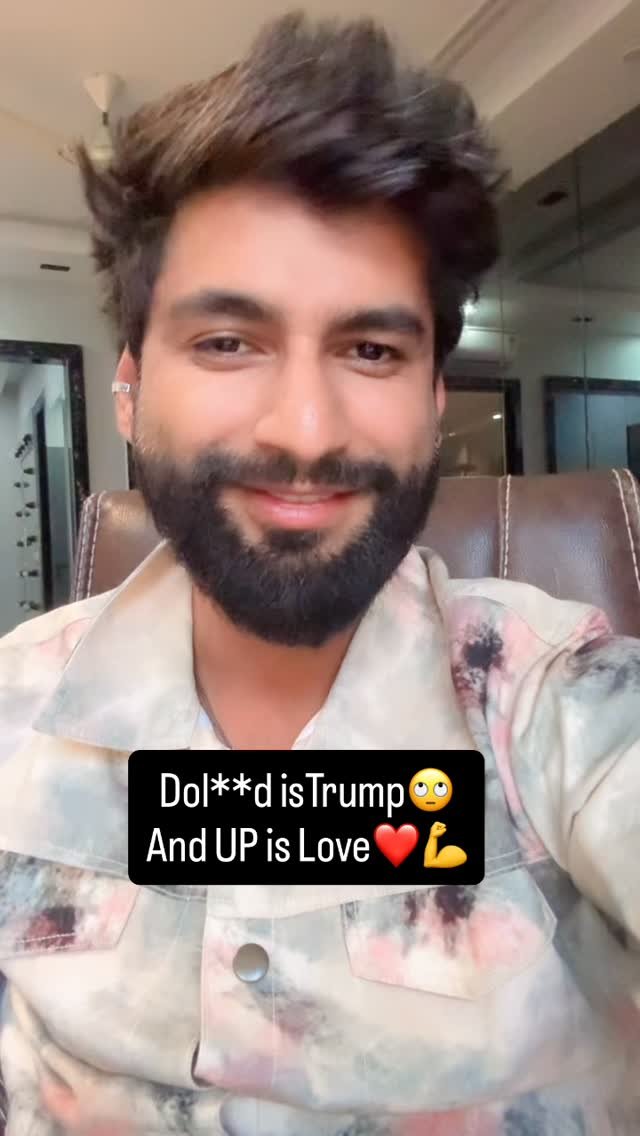 realharshgujral 게시물 이미지: Gajodhar Trump😜😜
#realharshgujral #harshgujral...