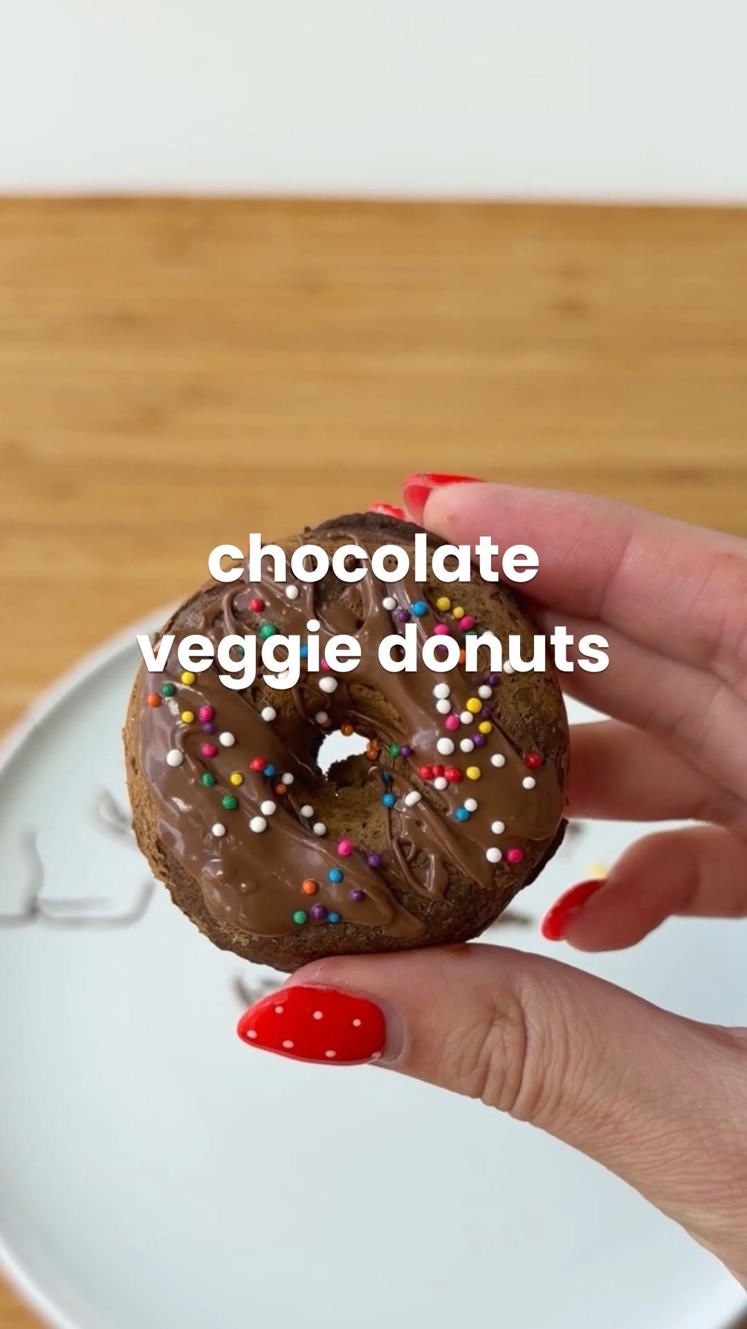 reallittlemeals 게시물 이미지: CHOCOLATE VEGGIE DONUTS! 

My kids go crazy...
