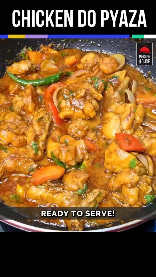 recipehouse_ 게시물 이미지: Chicken Do Pyaza – A royal Mughlai delicacy...