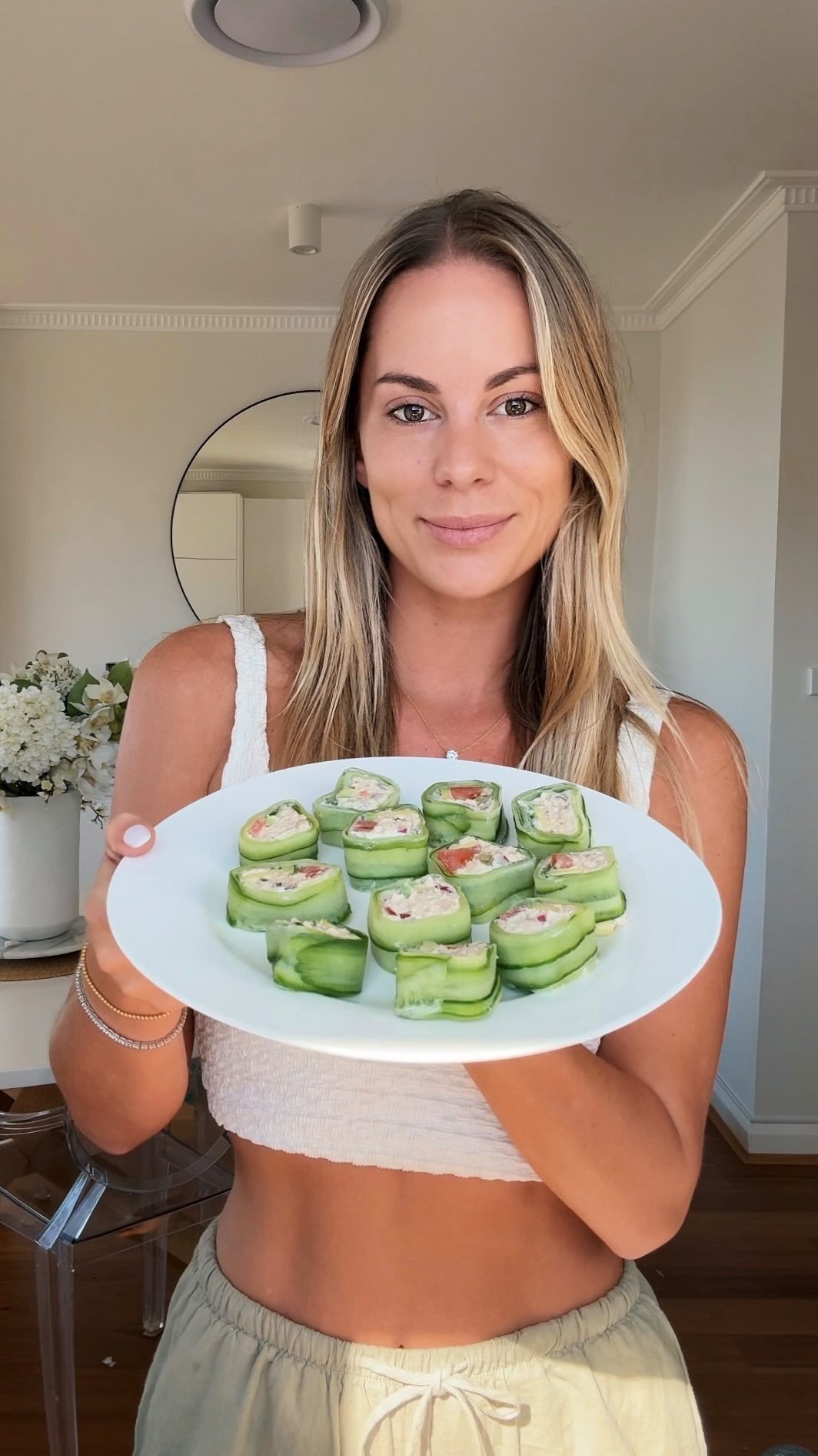 recipesbyvictoria 게시물 이미지: DAY 5: TUNACADO STYLE CUCUMBER ROLL💥 Day 5 of...