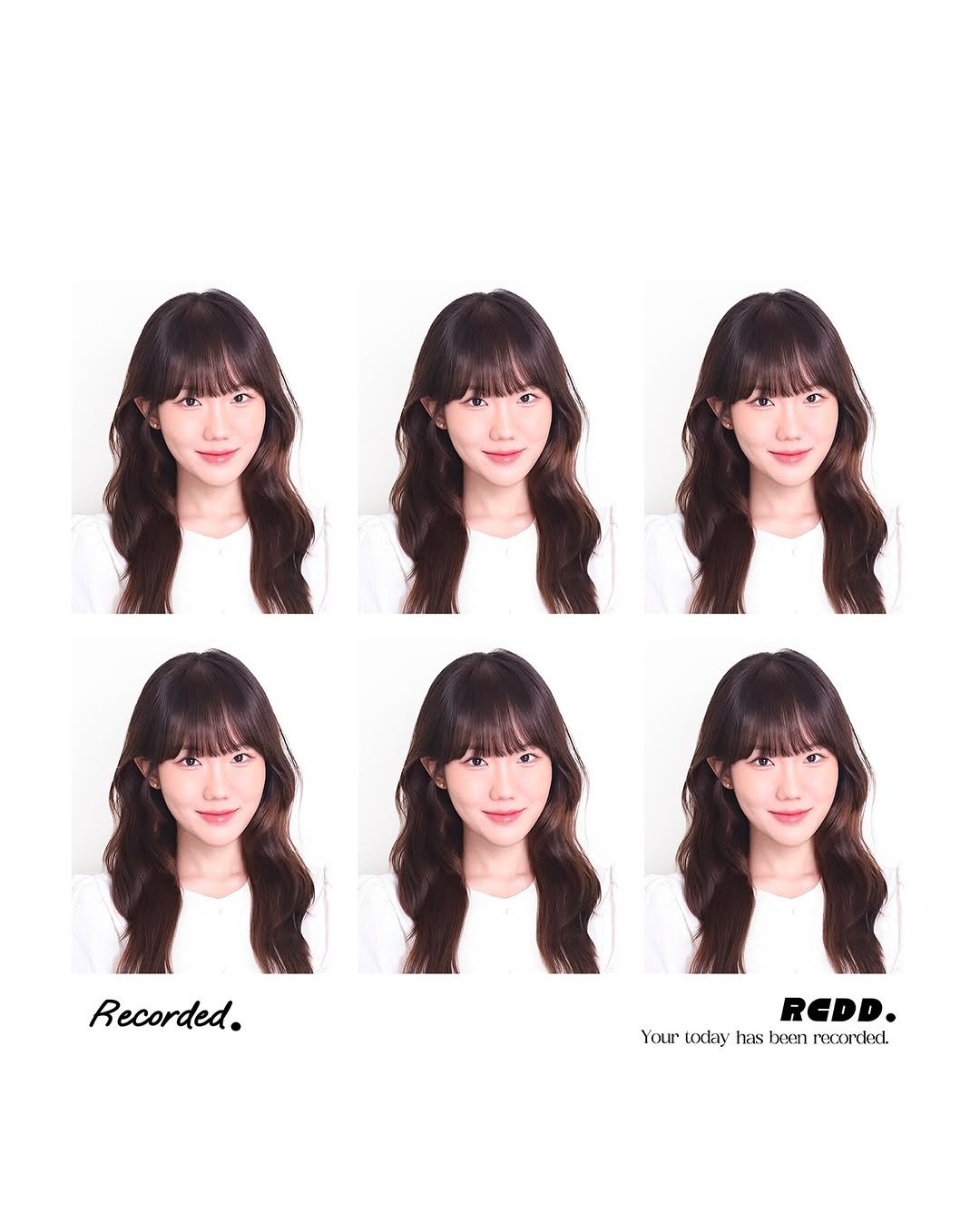 Photo by 레코디드 | 증명사진 • 프로필사진 홍대 강남 건대 광주 수원 on July 17, 2025. May be an image of 6 people, bangs and text.