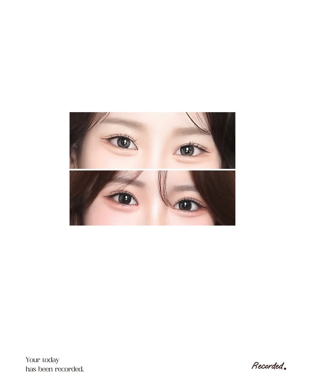 Photo by 레코디드 | 증명사진 • 프로필사진 홍대 강남 건대 광주 수원 on August 09, 2025. May be an image of 2 people, poster and text that says 'Yourtoday Your Loday has been recorded Recorded.'.