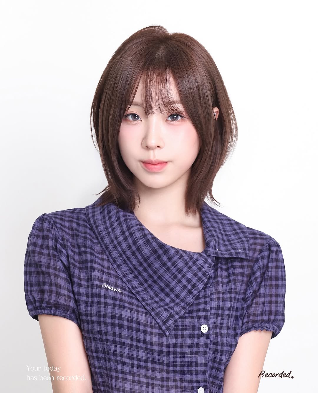 Photo by 레코디드 | 증명사진 • 프로필사진 홍대 강남 건대 광주 수원 on July 31, 2025. May be a closeup of 1 person, hair and text that says 'BNSKA Your Yourtoday oday has been reconded. Recorded.'.