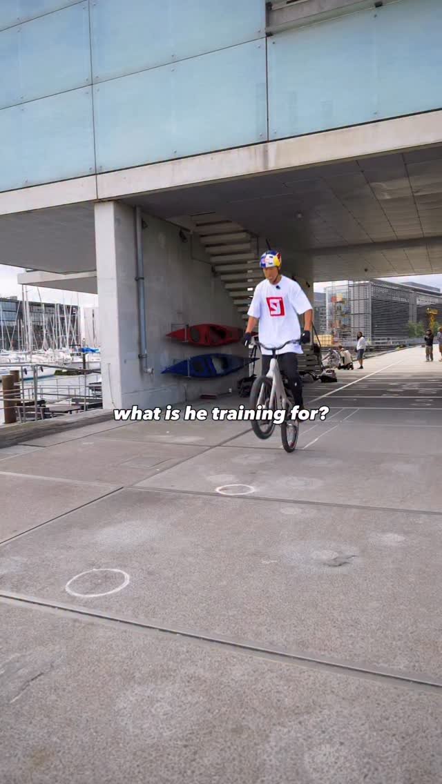redbull 게시물 이미지: when balancing on a bike is your superpower...