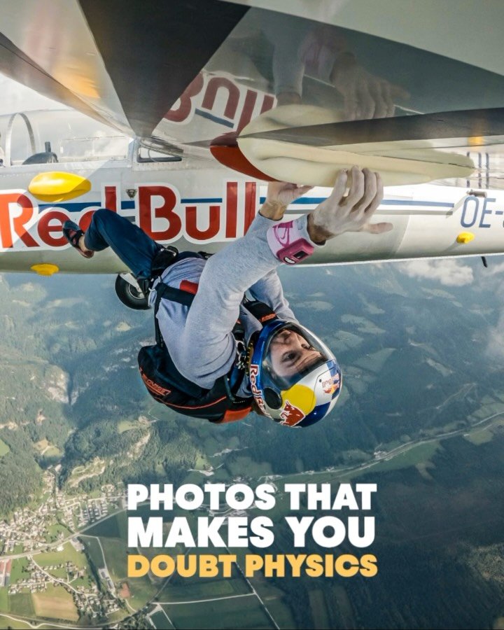 redbull 게시물 이미지: proof that physics is more of a suggestion...
