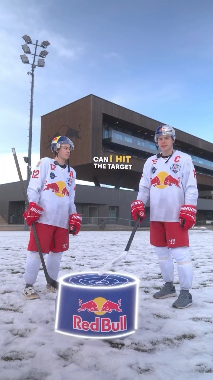 redbull 게시물 이미지: top shelf from the rooftop 🧊🏒

🏒:...
