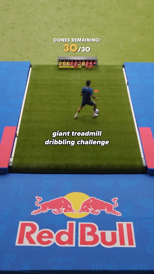 redbull 게시물 이미지: the ultimate football dribbling challenge...