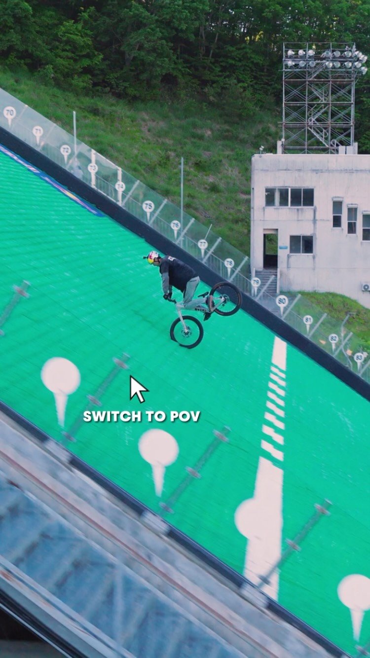 redbull 게시물 이미지: he makes that look casual 😮‍💨

🚲: Tomomi...