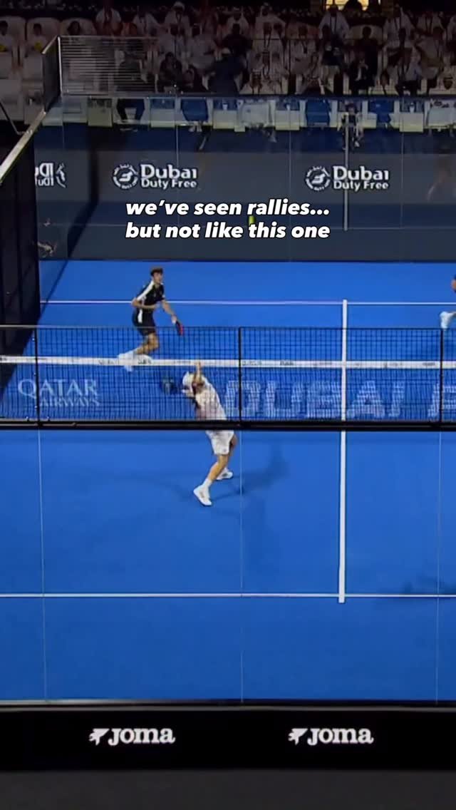 redbull 게시물 이미지: this rally went off the charts (and the court)...