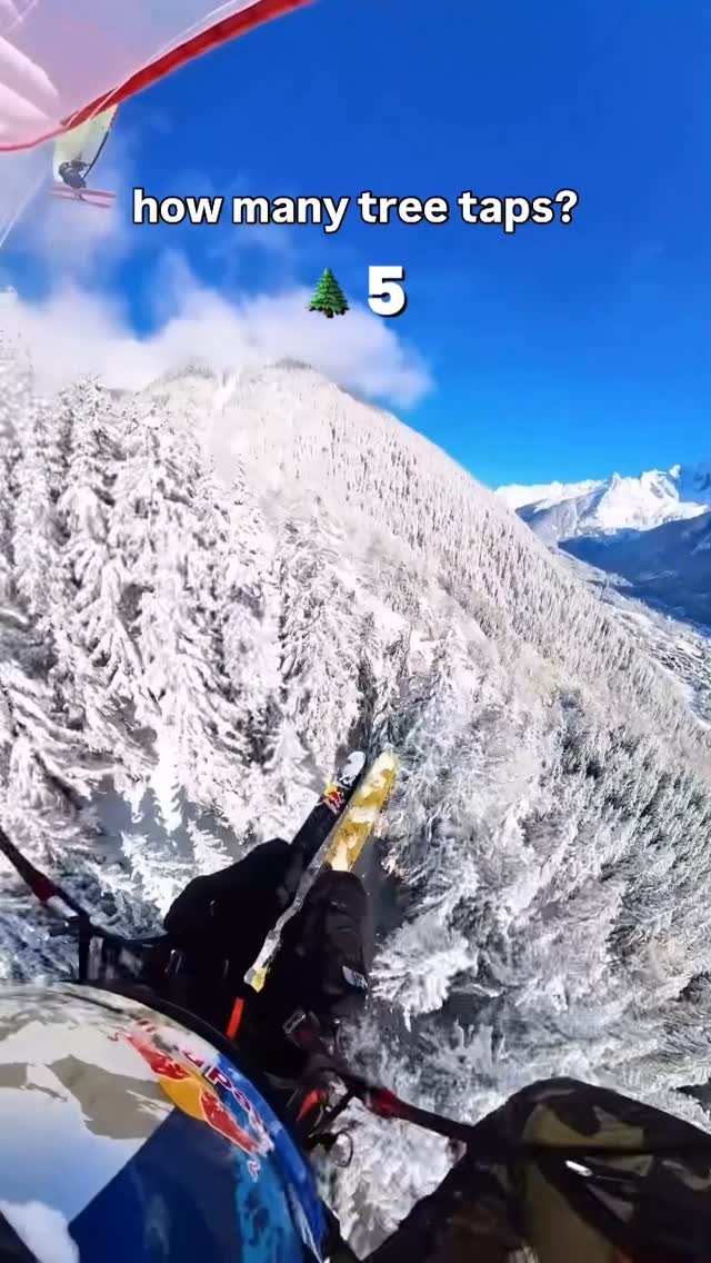redbulladventure 게시물 이미지: tapping the view to check it’s real 🤩❄️
🪂:...