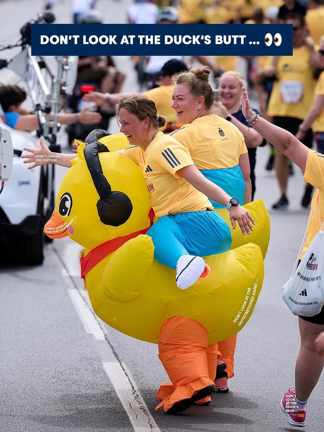 Photo shared by Red Bull Australia on April 25, 2026 tagging @wsl, @garminau, @adidasau, and @wflworldrun. May be an image of duckling, duck and text.