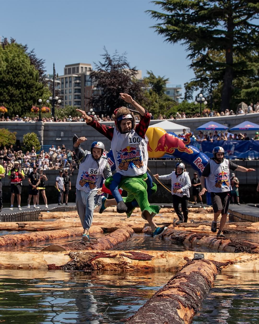 redbullcanada 게시물 이미지: the inaugural Red Bull Log Drivers was...