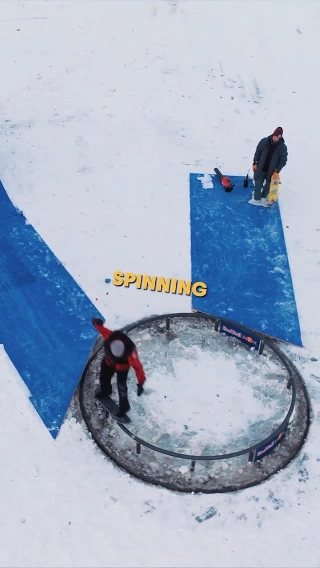 redbullcanada 게시물 이미지: skating an ice carousel? no problem...