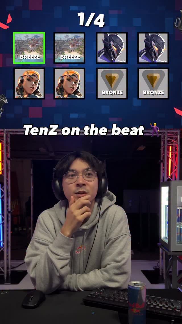 redbullgaming 게시물 이미지: @tenzofficial is locked in🕺

#gaming #redbull...