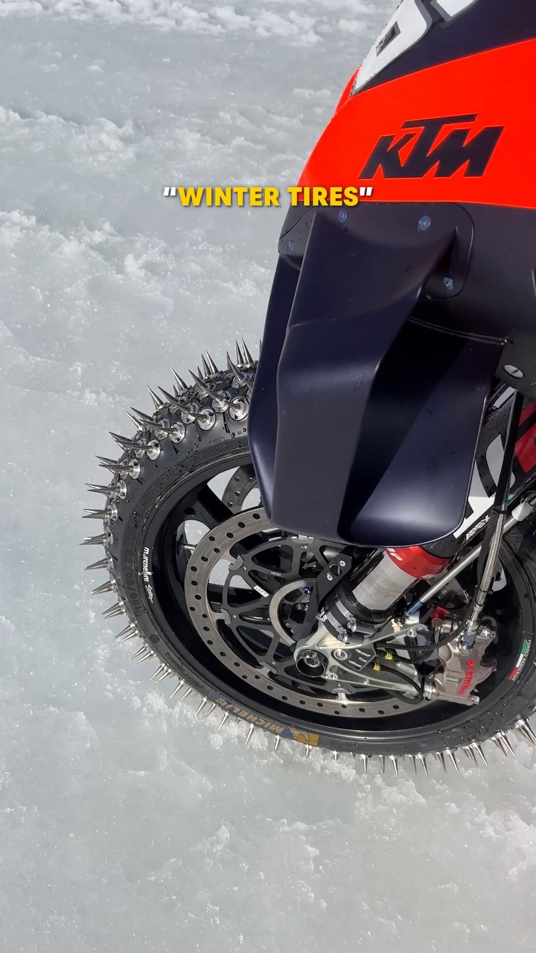 redbullmotorsports 게시물 이미지: Ice racing 101 😅❄️