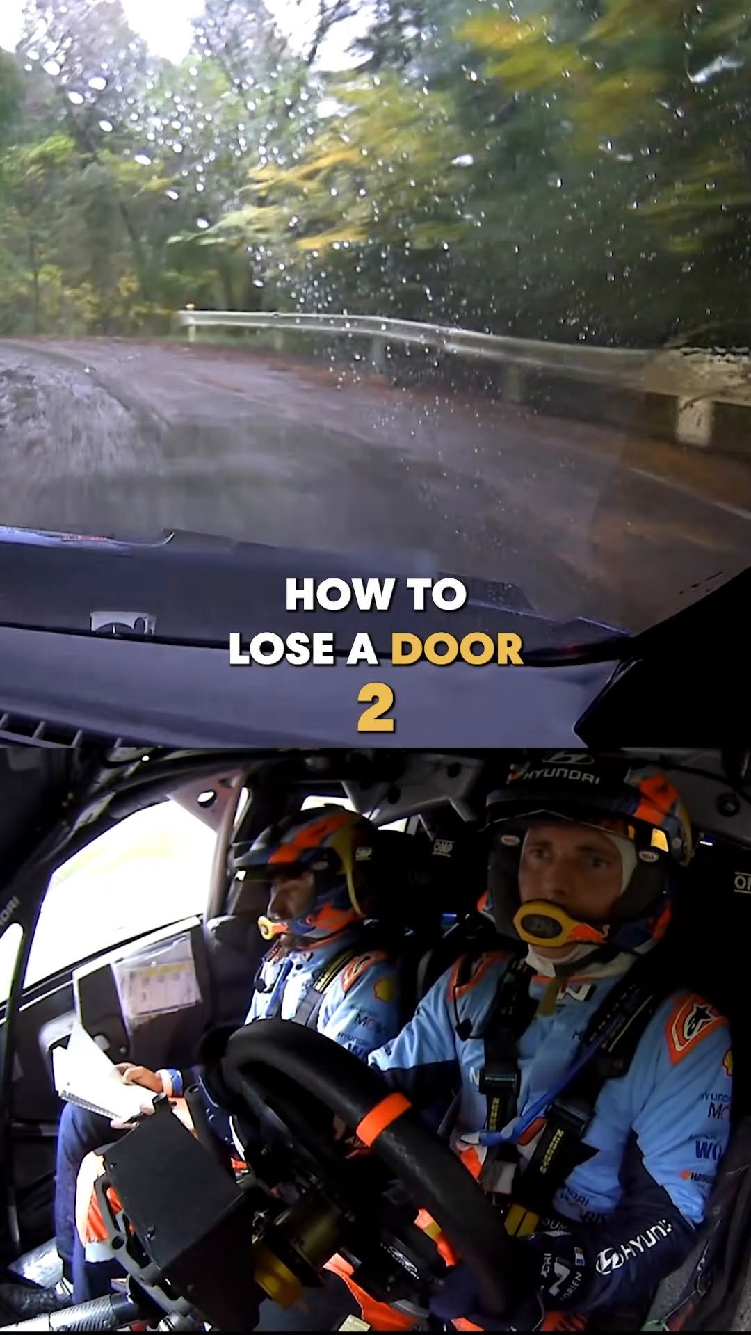 redbullmotorsports 게시물 이미지: Open-air rally experience 😅 #redbullmotorsports #wrc