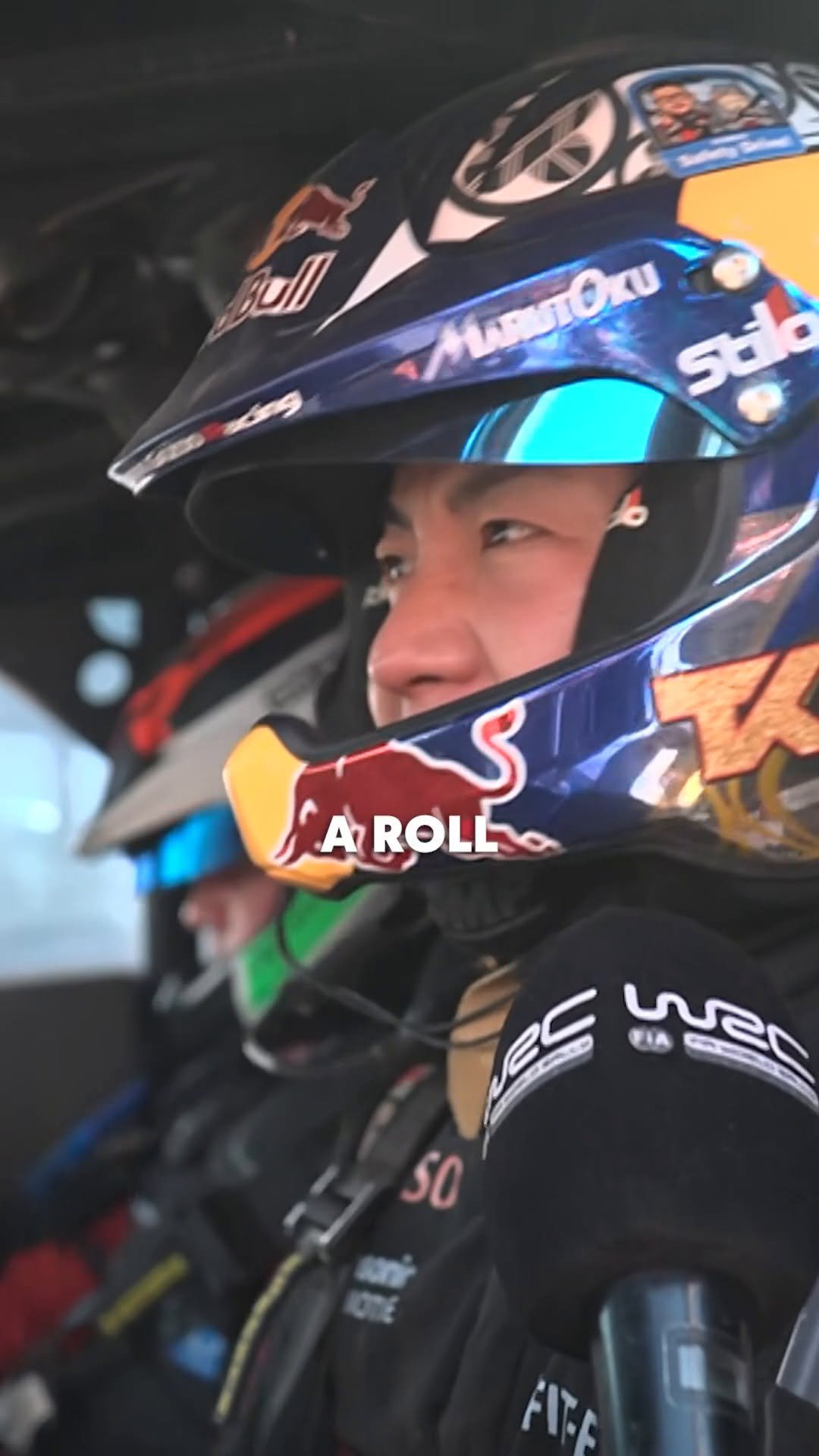 redbullmotorsports 게시물 이미지: Taka just went full convertible mode 😅