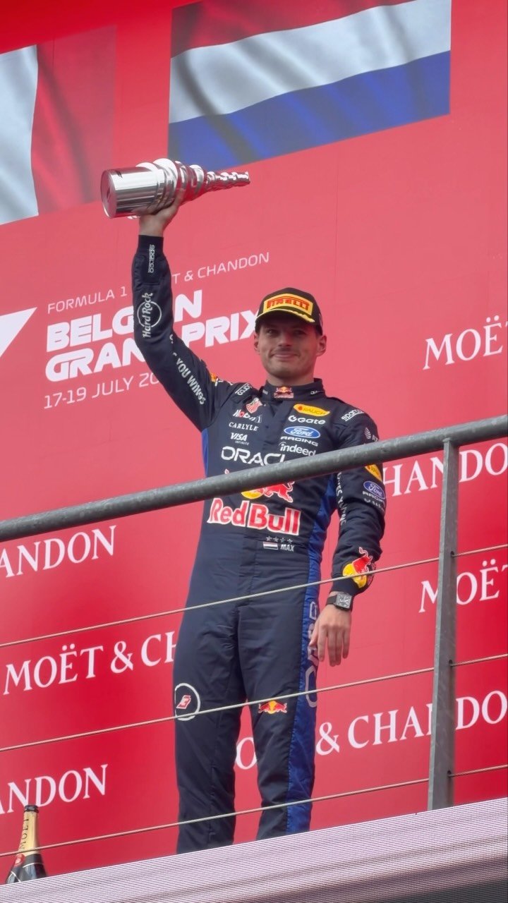 redbullmotorsports 게시물 이미지: Not too bad of a Spa day 🧖🏆

#F1 #BelgianGP