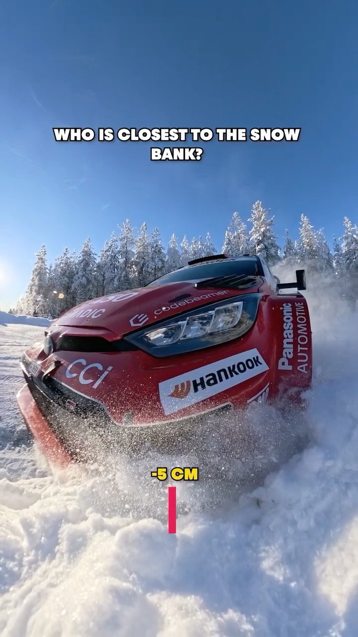 redbullmotorsports 게시물 이미지: Snow drift king of WRC Sweden? Drop your pick 👇👑