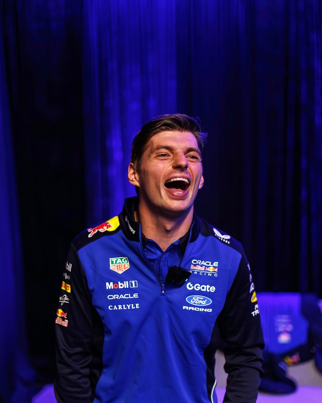 Photo by Oracle Red Bull Racing on January 18, 2026. May be an image of text.