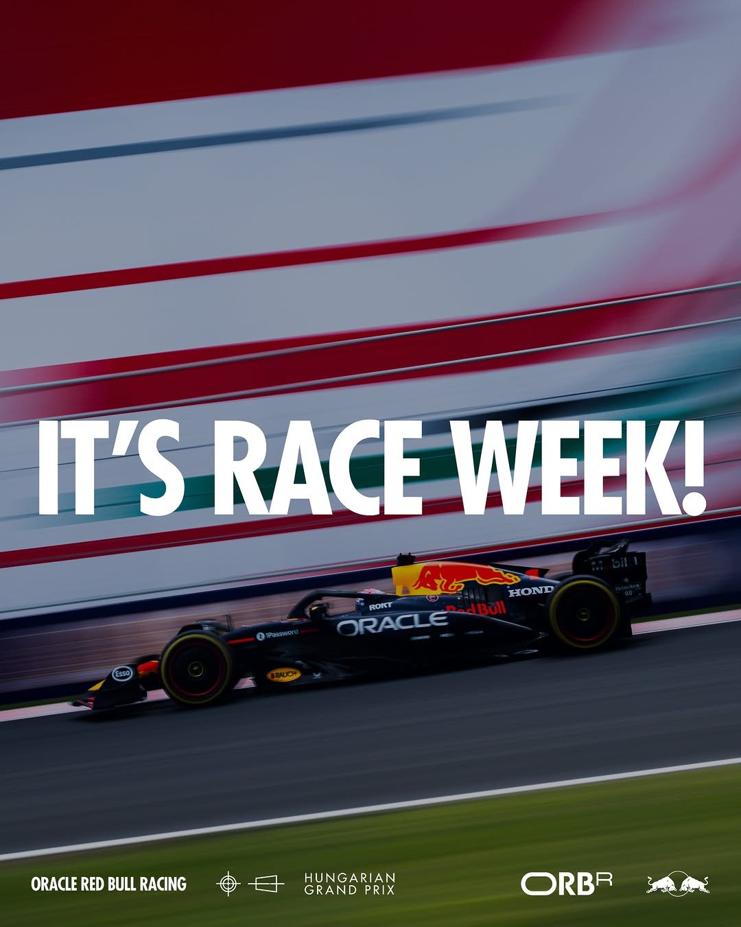 redbullracing 게시물 이미지: Up next ➡️ It’s the #HungarianGP 🇭🇺

#F1...