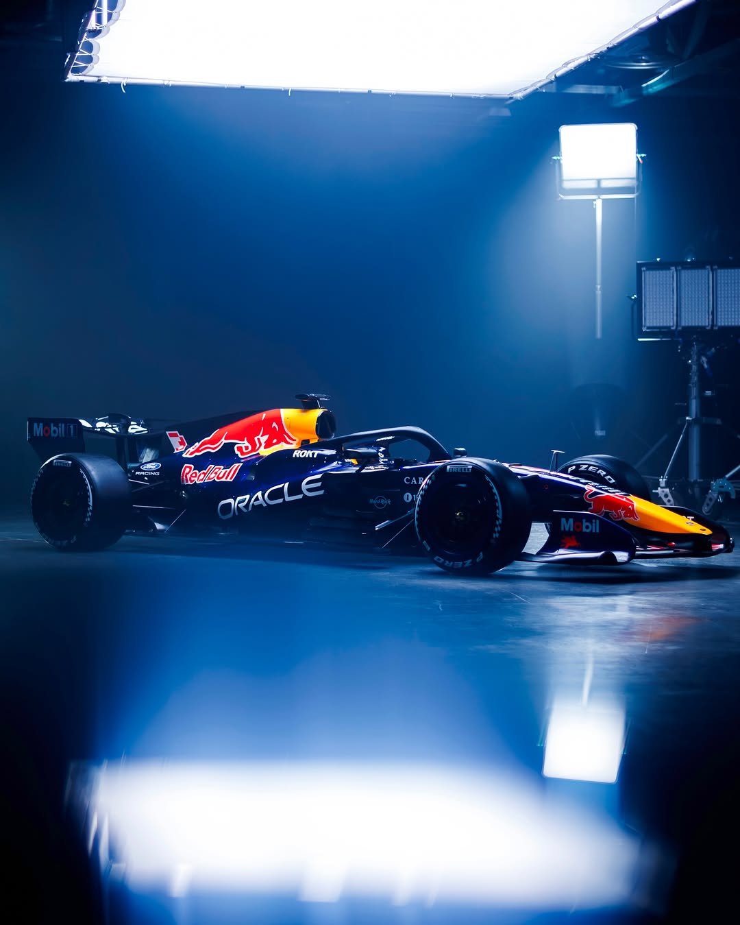 Photo by Oracle Red Bull Racing in Oracle Red Bull Racing with @fordracing. May be an image of racing vehicles, race car and text.