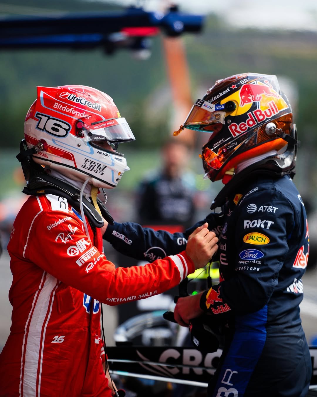 redbullracing 게시물 이미지: Pics from Parc Fermé 📸🇧🇪

#F1 #RedBullRacing...