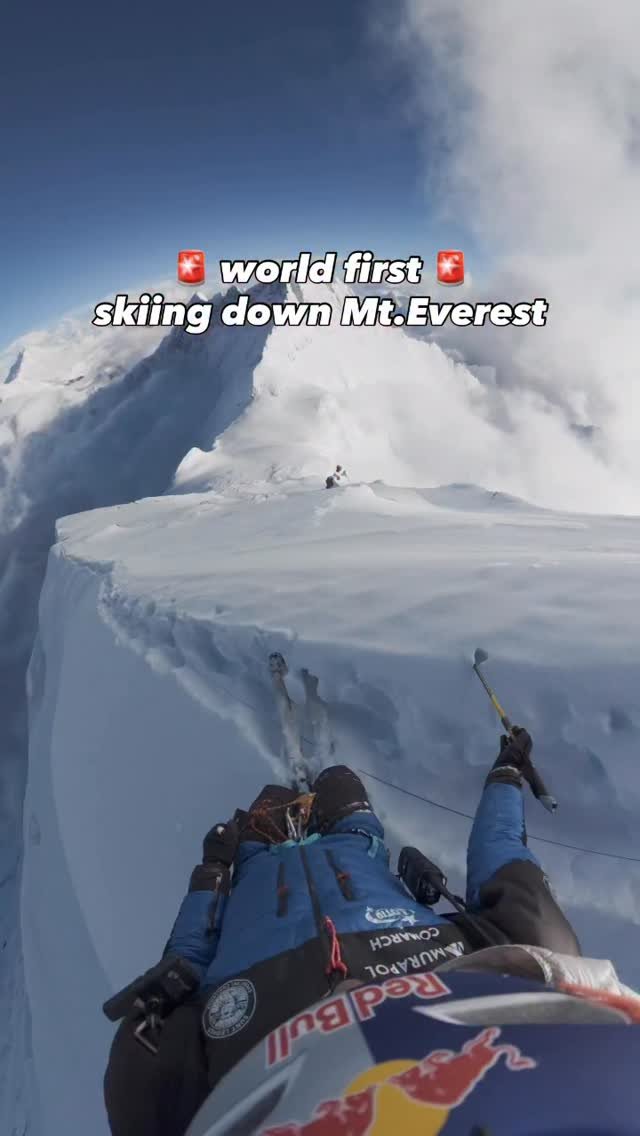 redbullsnow 게시물 이미지: Skiing history has just been...