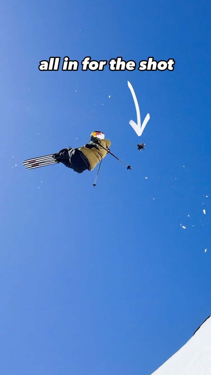 redbullsnow 게시물 이미지: Nico: can you hit me with your drone? 
Drone...