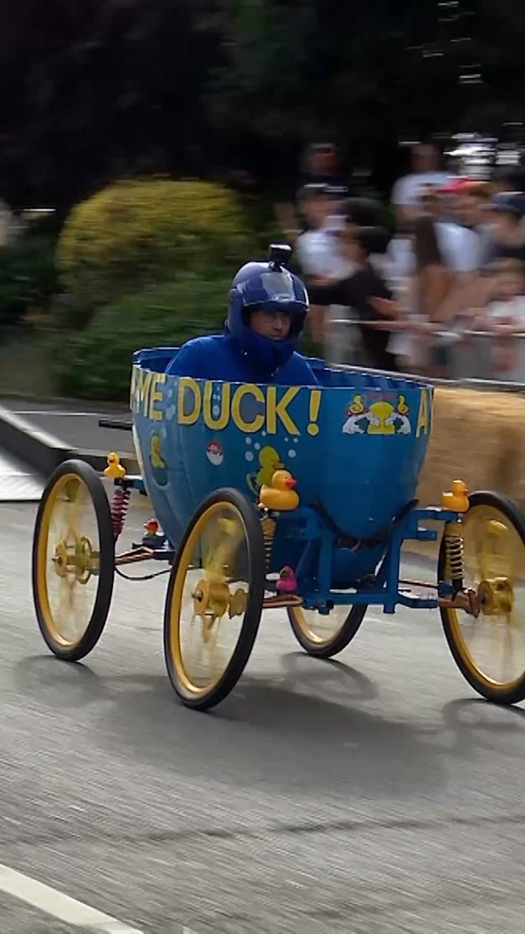 redbullsoapbox 게시물 이미지: the duck at 6 seconds: “now’s my time”...