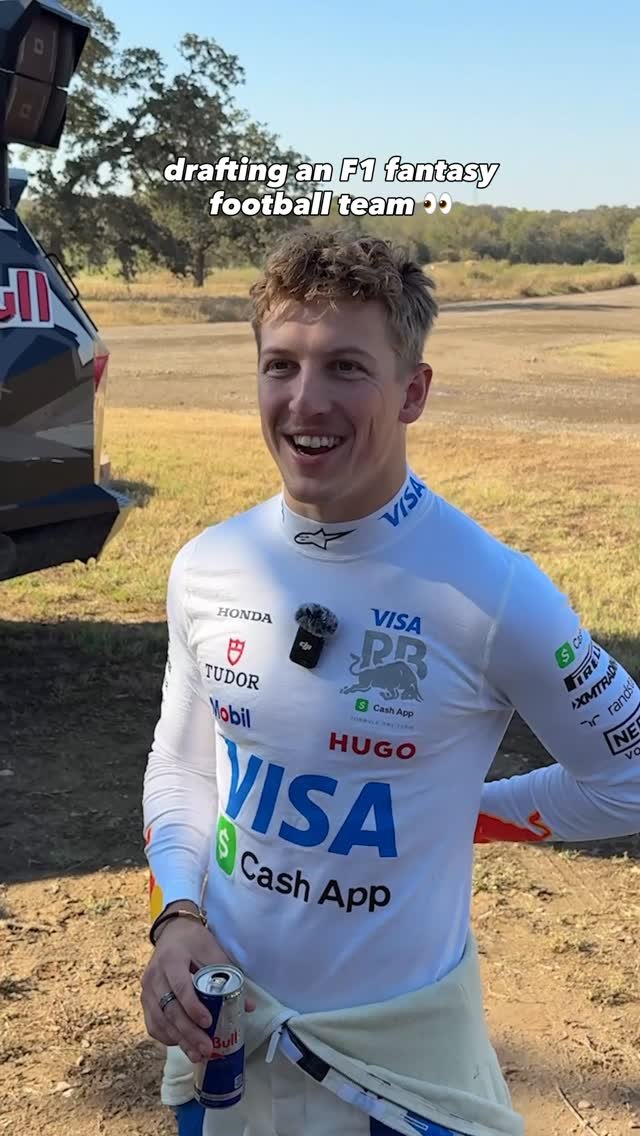 redbullusa 게시물 이미지: fantasy football, but make it formula fun 🏈...