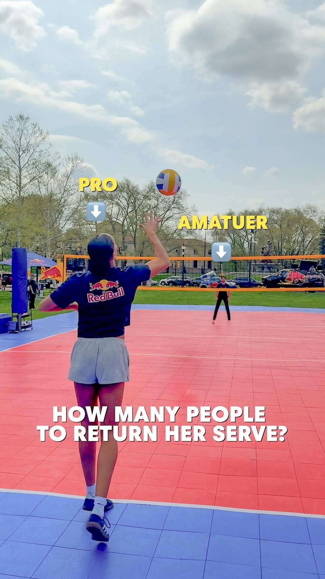 redbullusa 게시물 이미지: strength in @oliviiaabab vs strength in numbers 👀