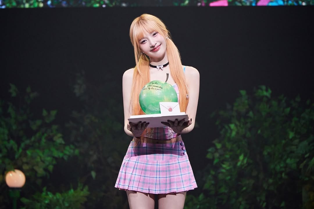 Photo shared by SM Entertainment Group on October 03, 2025 tagging @redvelvet.smtown. May be an image of 1 person and text.