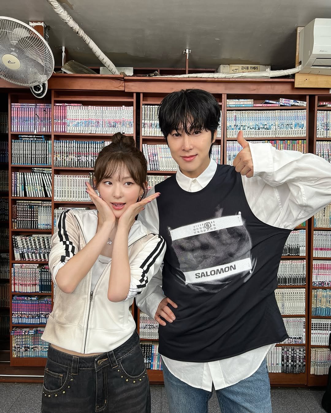 Photo shared by 동방신기 TVXQ! on September 26, 2025 tagging @redvelvet.smtown. May be an image of one or more people, bangs and text.