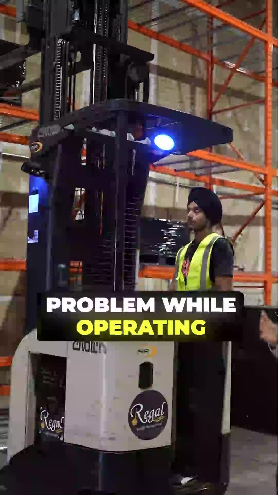 regalforklift 게시물 이미지: PROBLEM WHILE OPERATING !! #regalforklift...