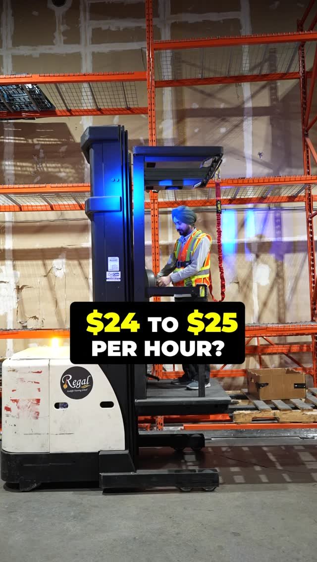 regalforklift 게시물 이미지: $24 TO $25 PER HOUR ?
#regalforklift
