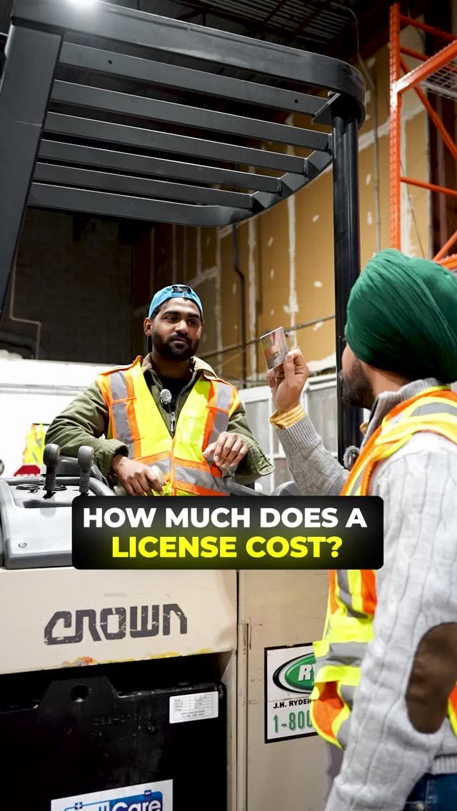 regalforklift 게시물 이미지: How Much Does License Cost?? #regalforklift