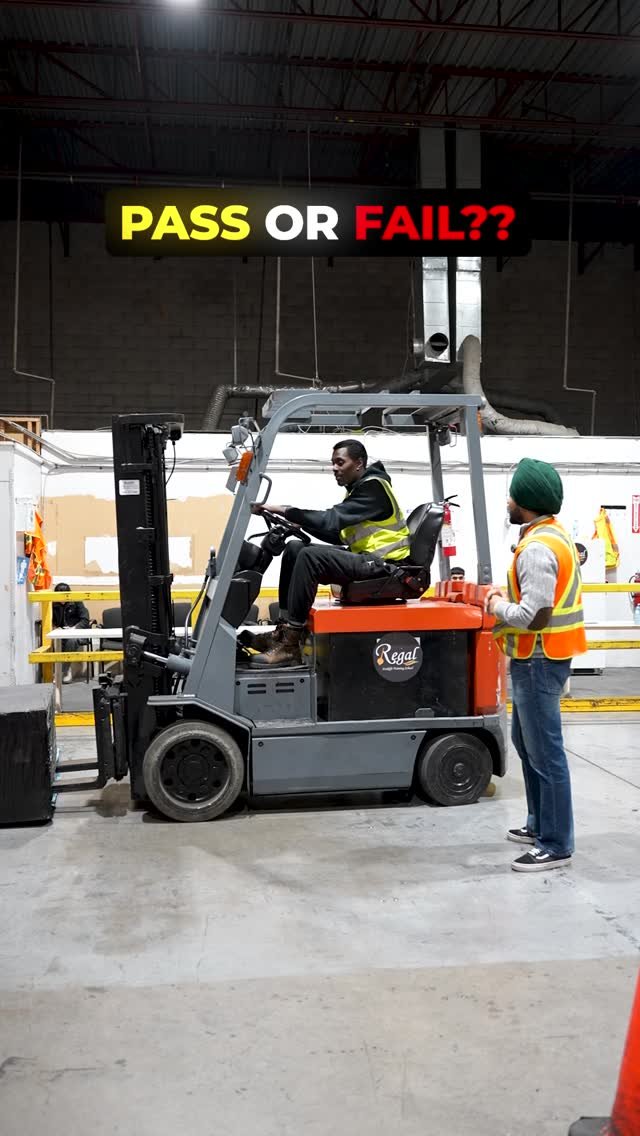 regalforklift 게시물 이미지: PASS OR FAIL ?? #Regalforklift