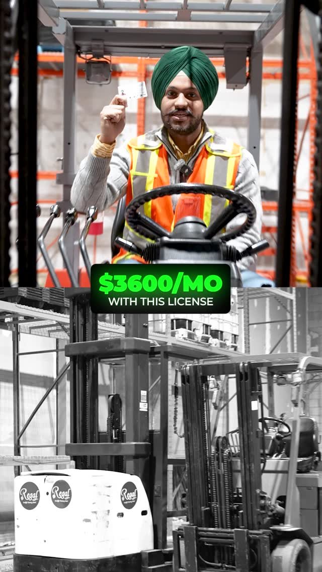 regalforklift 게시물 이미지: $3600 With This License !! #Regalforklift