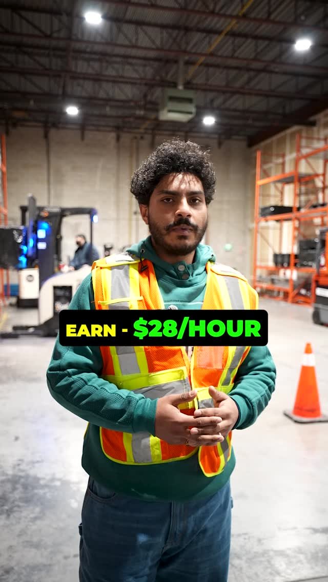 regalforklift 게시물 이미지: Earn - $28 dollars / Hour 
#Regalforklift