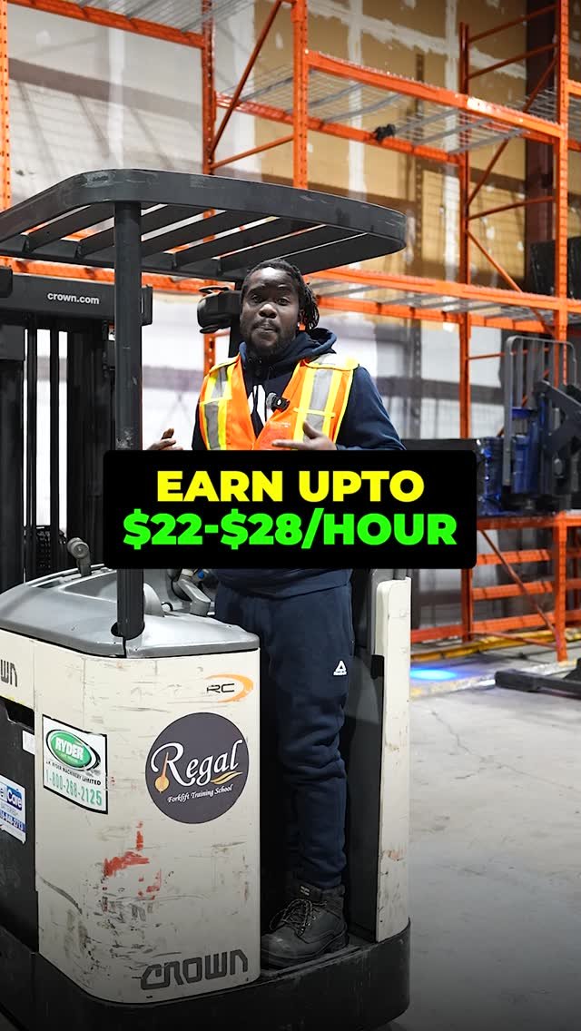 regalforklift 게시물 이미지: EARN UP TO $22-$28/ Hour!!
#regalforklift