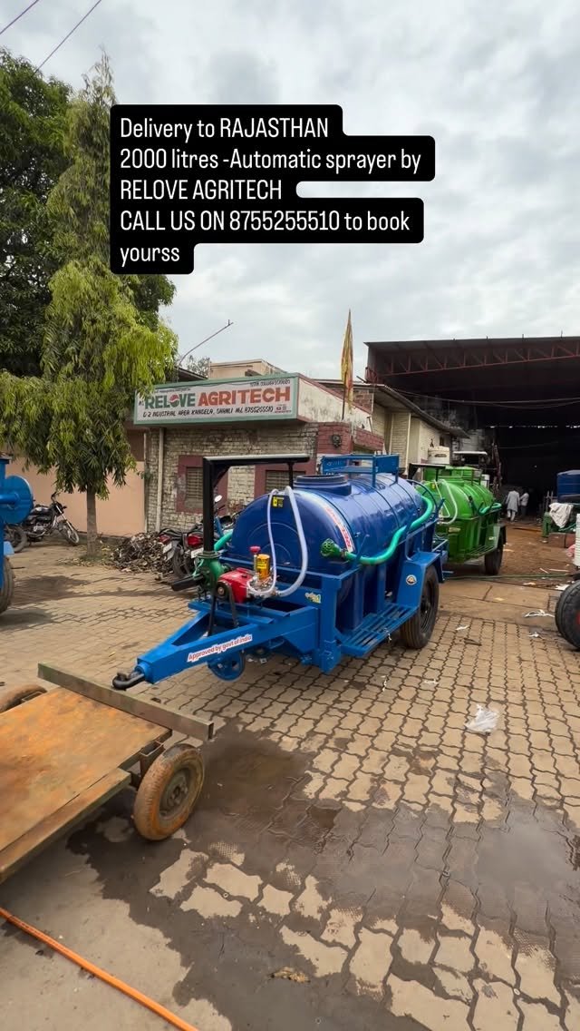reloveagritech 게시물 이미지: Delivery to RAJASTHAN 
2000 litres -Automatic...