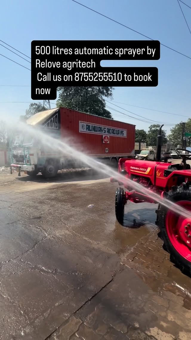 reloveagritech 게시물 이미지: 500 litres automatic sprayer by
Relove...