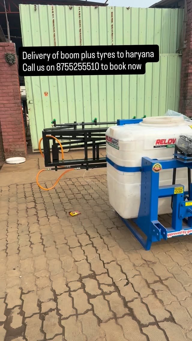 reloveagritech 게시물 이미지: Delivery of boom plus tyres to haryana 
Call...